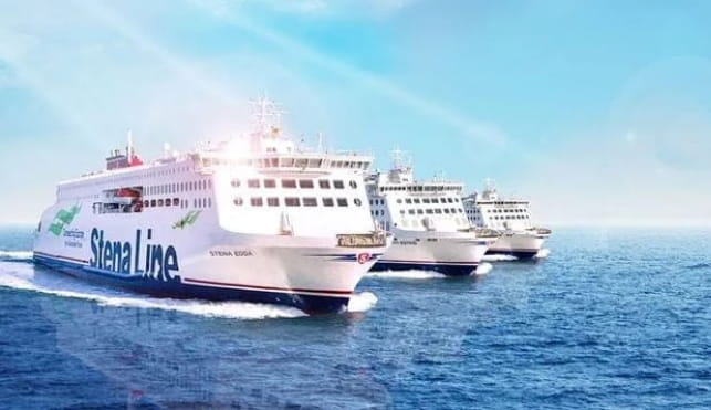 Stena line fleet of ferries